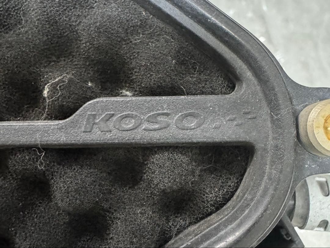 シグナス4型5型用　シンヤ製✖️koso 大容量エアクリーナー　廃盤