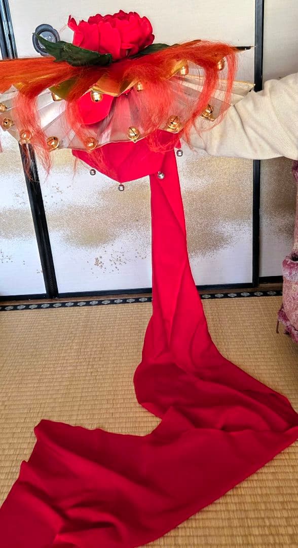 日本舞踊　小道具　扇獅子