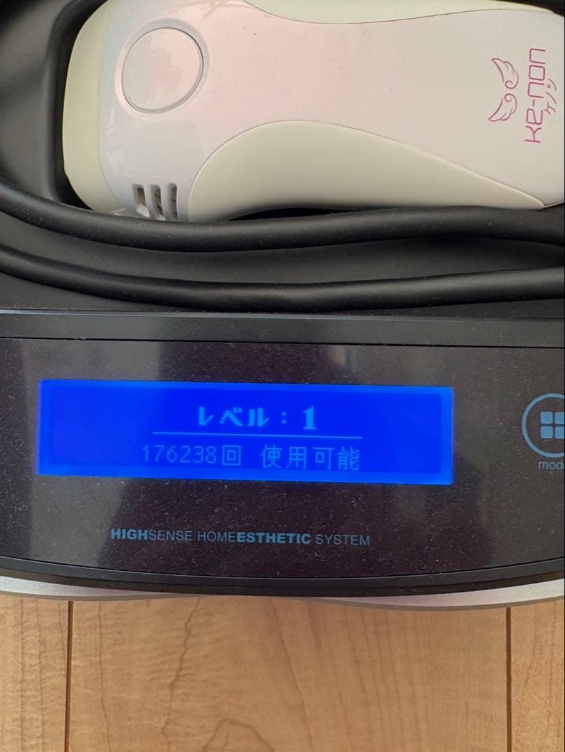 【動作確認済・ケノン】家庭用脱毛器 KE-NON Ver.不明 本体のみ