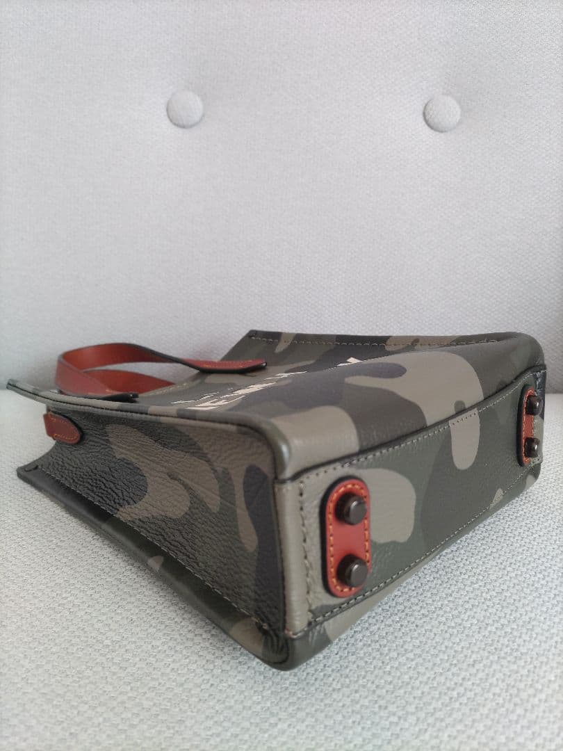 ★完売品★美品 コーチ coach リレー トートバッグ 17 カモフラバッグ