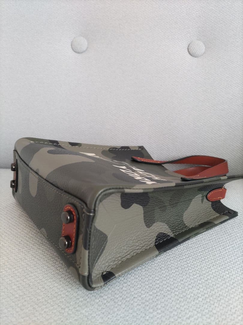 ★完売品★美品 コーチ coach リレー トートバッグ 17 カモフラバッグ