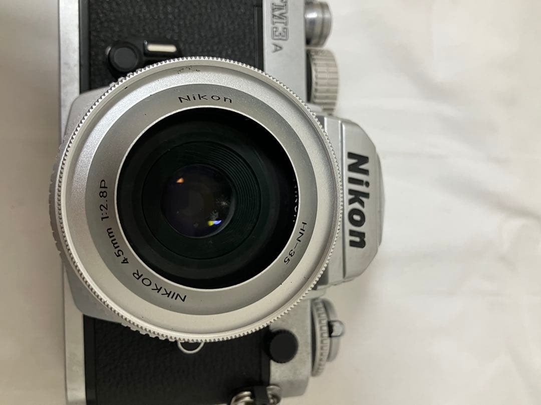 ★美品　ニコン Nikon FM3A シルバー　ボディ 　レンズ付き