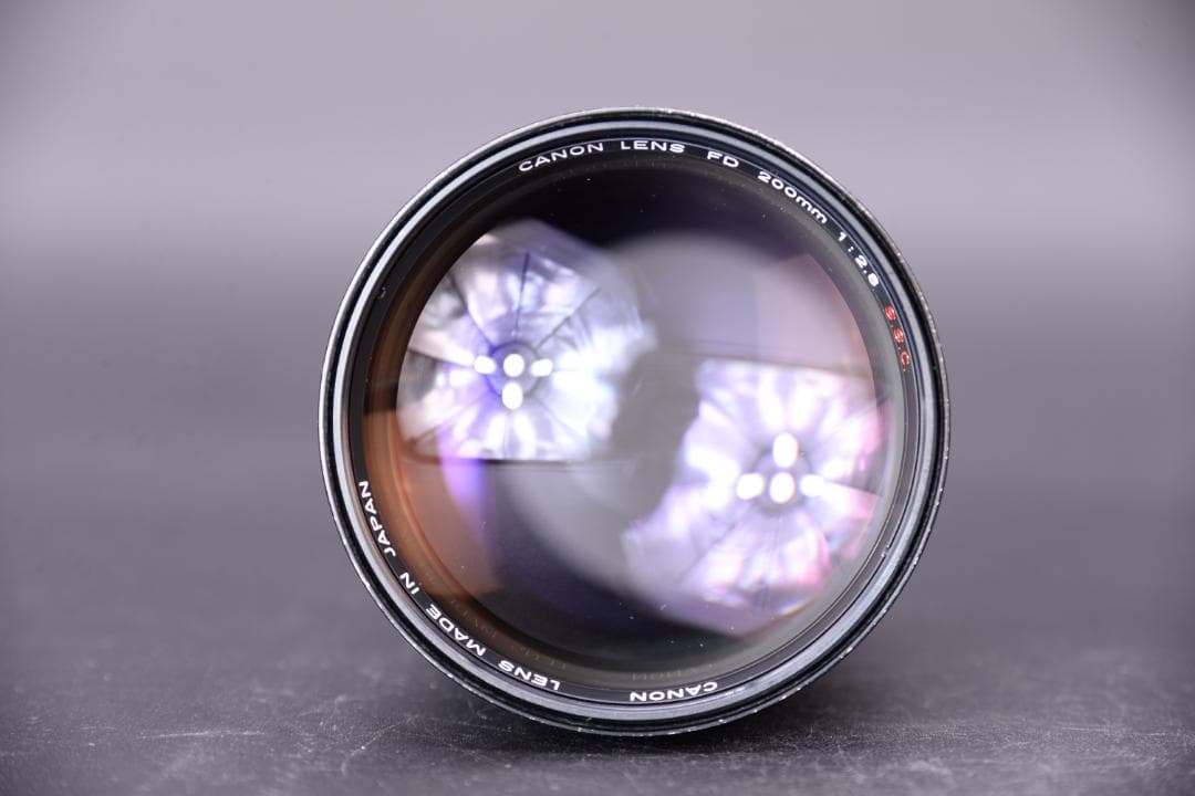 Canon キヤノン FD 200mm f2.8 S.S.C.