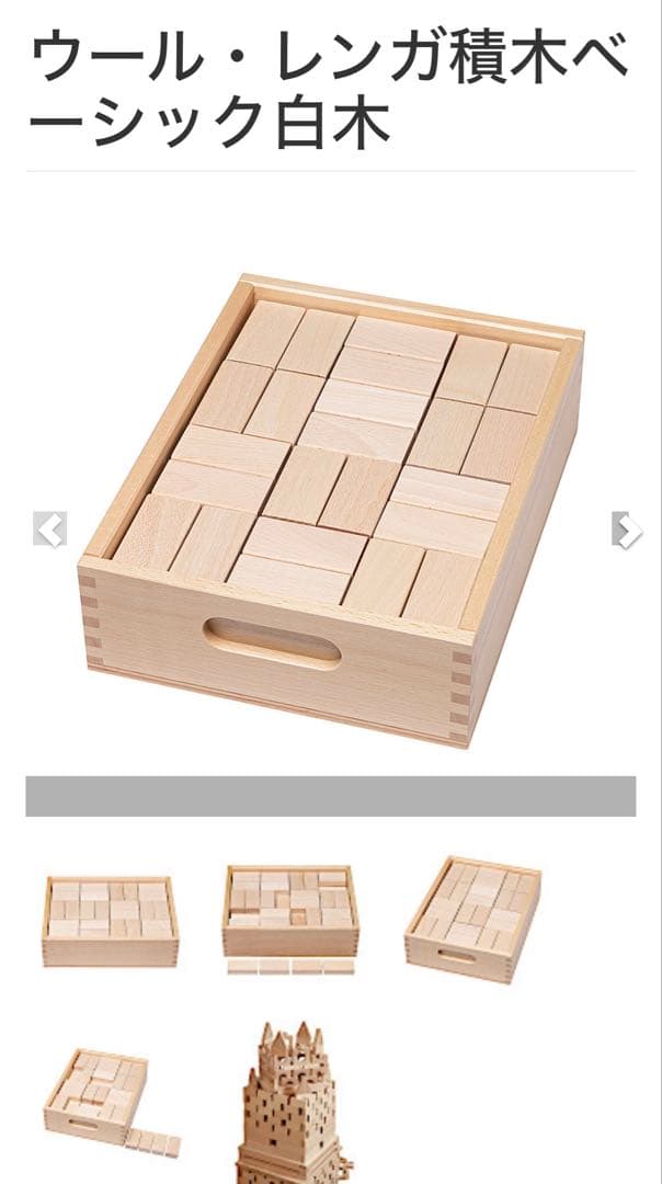 デュシマ社　ウールレンガ積み木