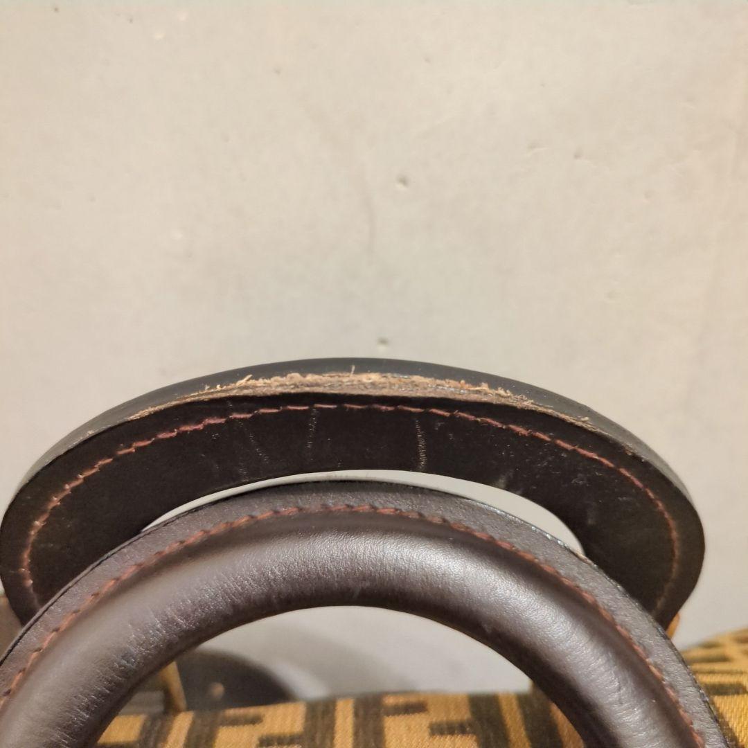 FENDI フェンディ ボストンバッグ ズッカ柄 大容量 キャンバス レザー