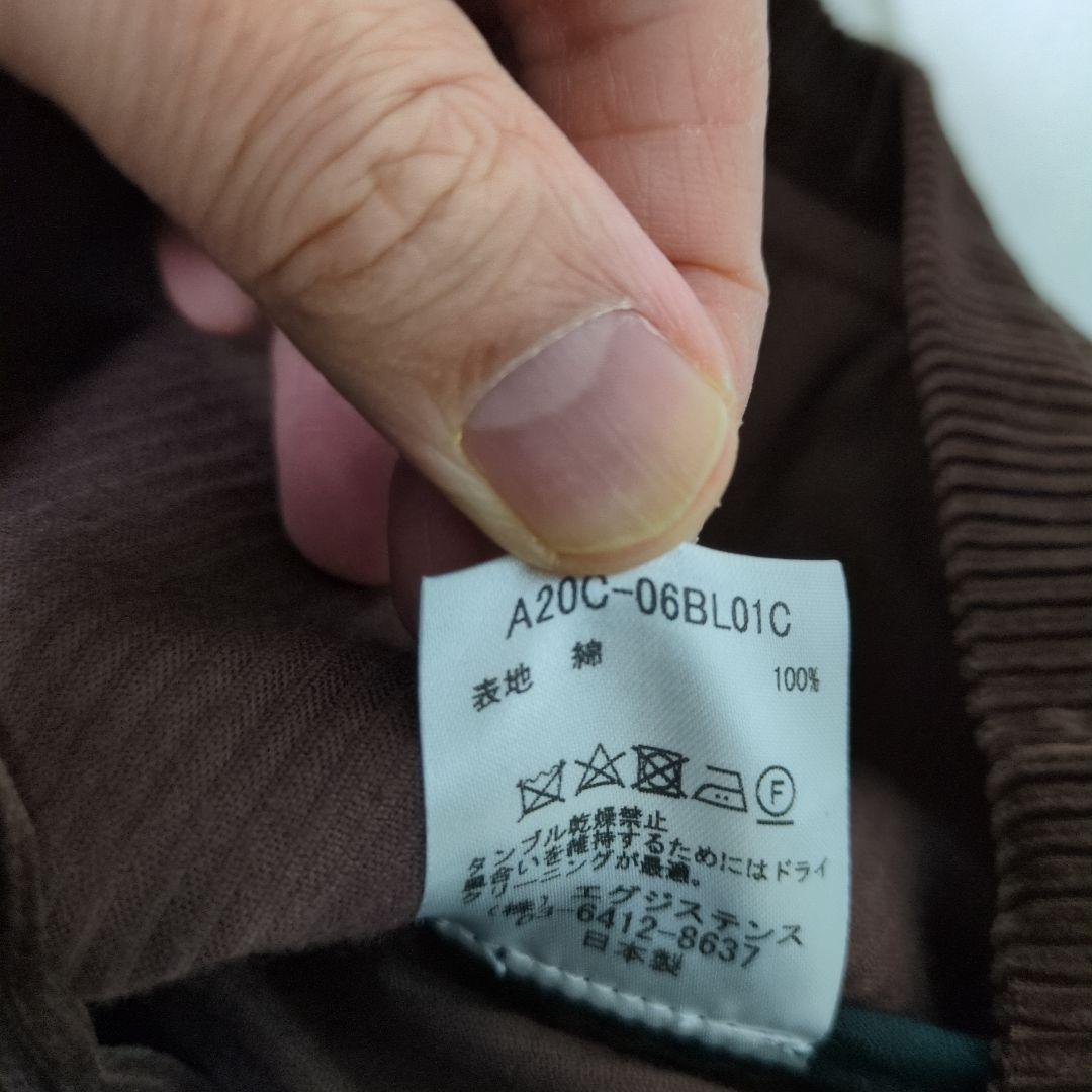 FINE CAMP！MARKAWARE　コーデュロイシャツ　サイズ2