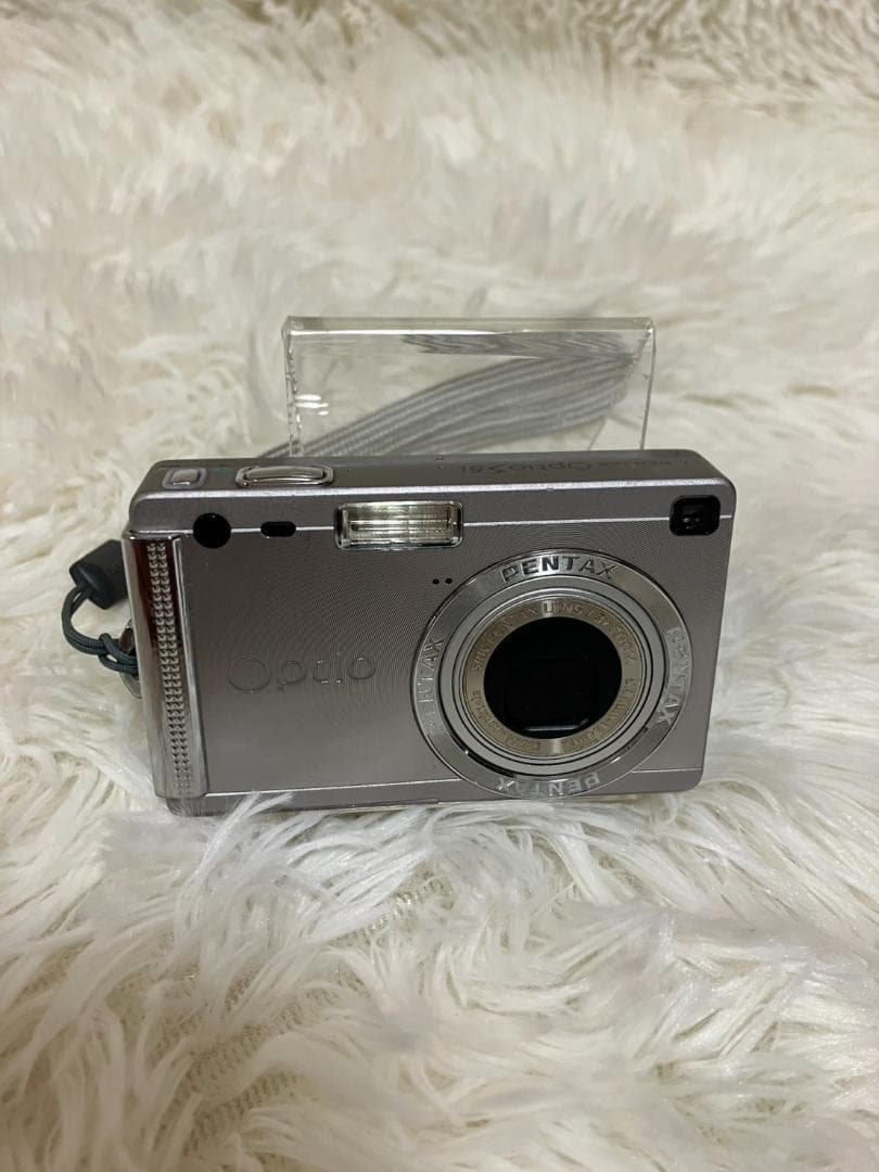【簡易動作確認済】PENTAX　Optio s5i　可愛すぎるコンデジ　シルバー