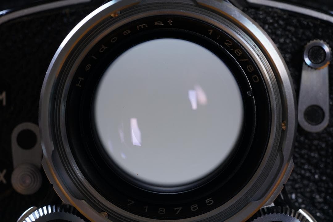 ローライフレックス2.8C　プラナー80㎜f2.8 オーバーホール済