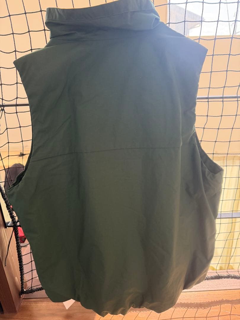 コロンビア　ベスト　撥水　ルーズシルエット　サイズM グリーン　緑