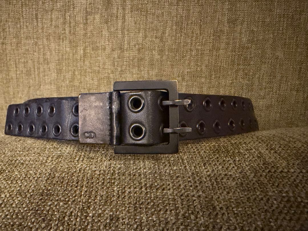 Dior Homme 2004SS ストリップ コレクション スタッズベルト