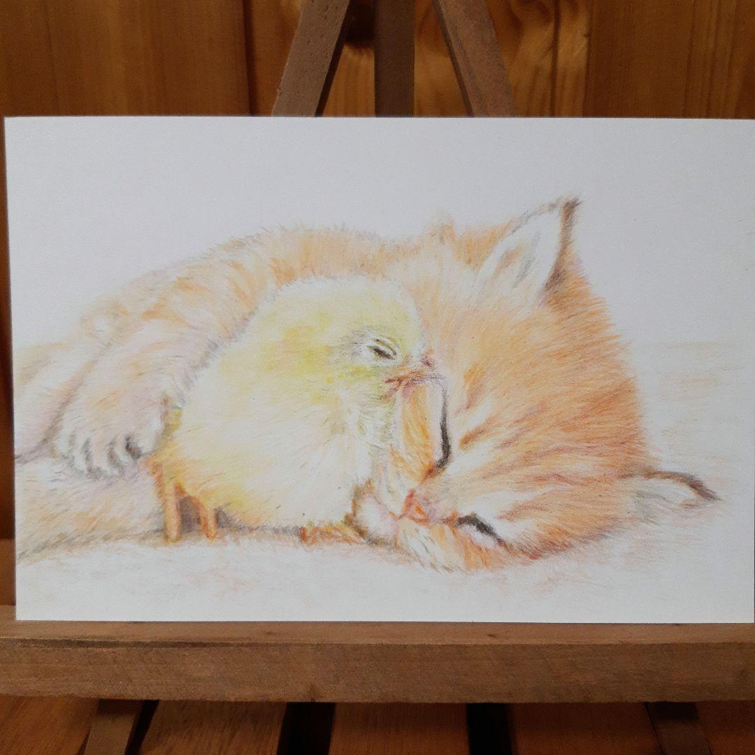 PP様　ご依頼品　色鉛筆画　手描き