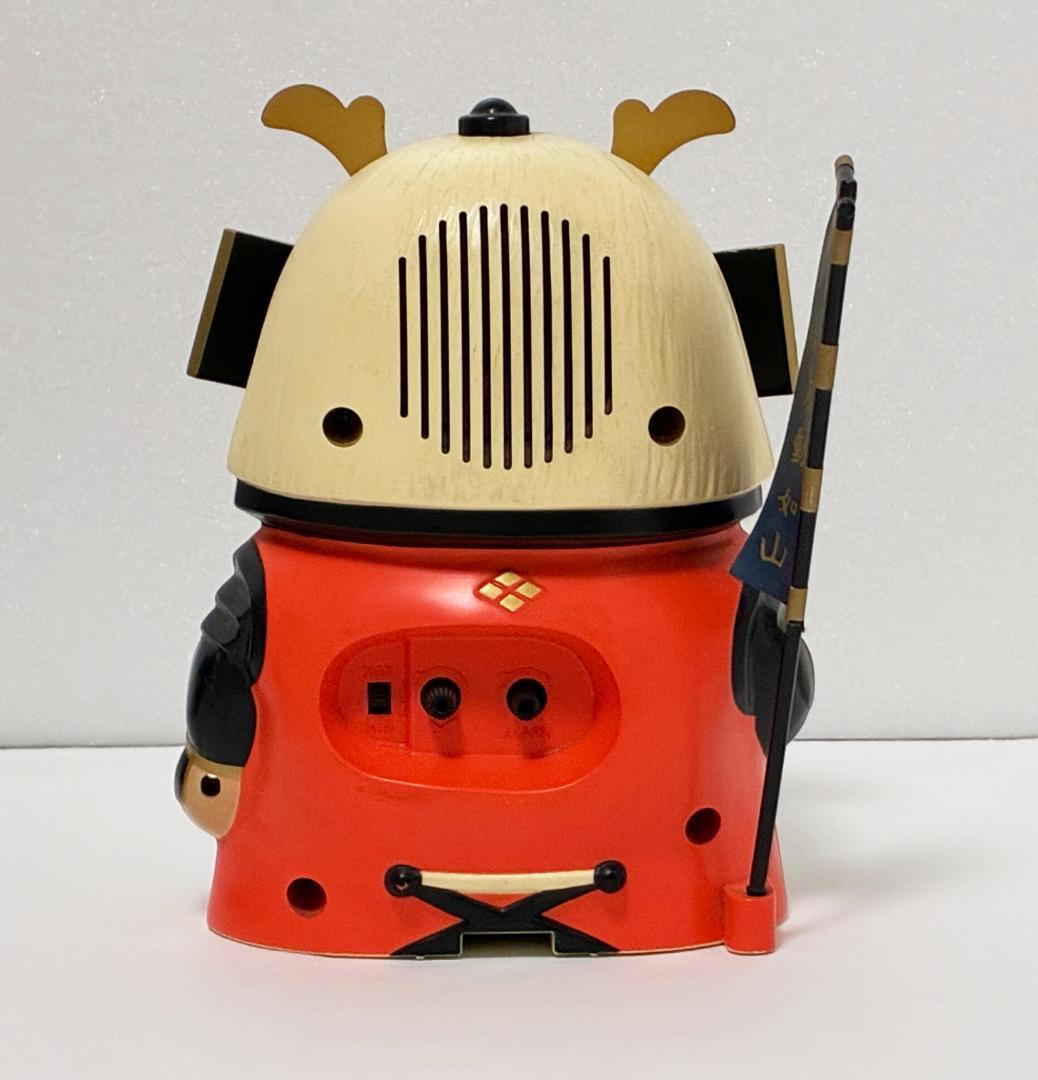 おしゃべり 目覚まし時計 信玄くん シチズン 置き時計 日本製 昭和レトロ