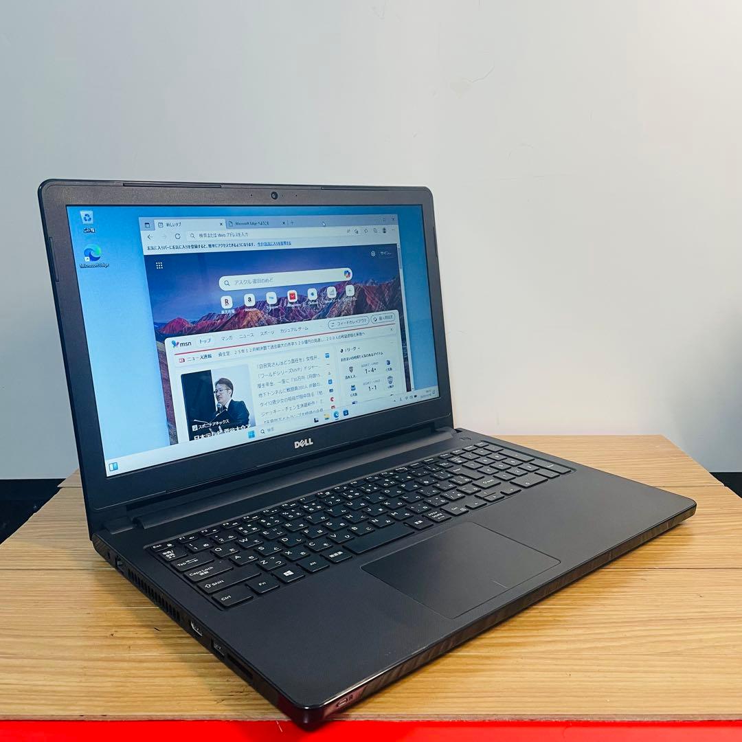 すぐ使える設定済ノートPC メモリ8ギガWin11オフィスDVDカメラWi-Fi