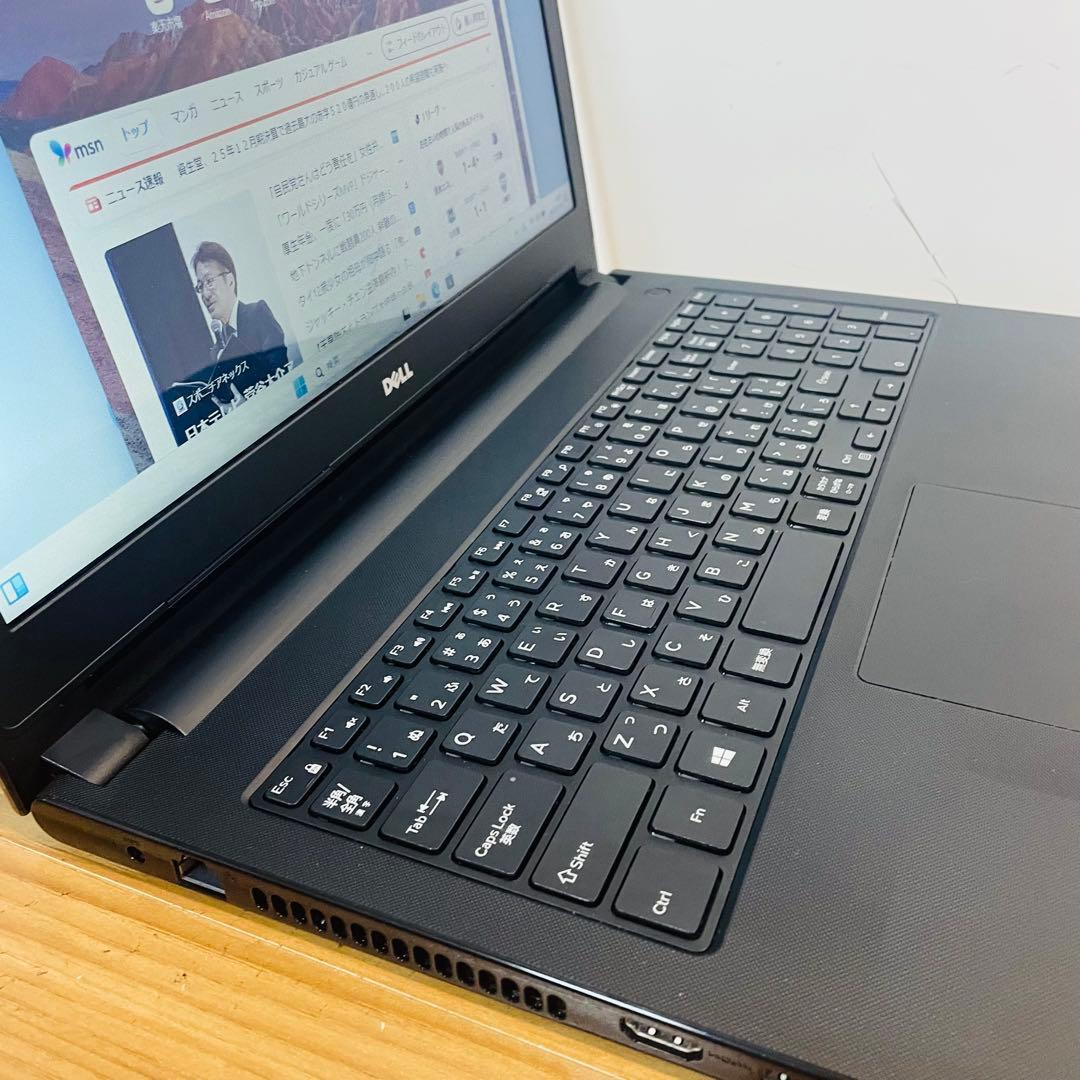 すぐ使える設定済ノートPC メモリ8ギガWin11オフィスDVDカメラWi-Fi