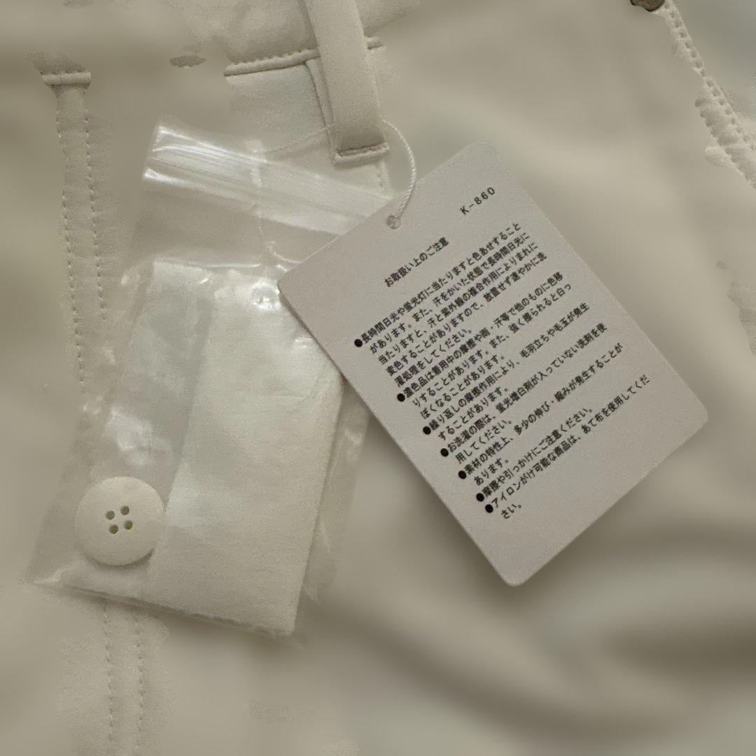 【新品 タグ付き】ホワイト カーゴパンツ メンズウェア 裏起毛つき 1/2まで‼️