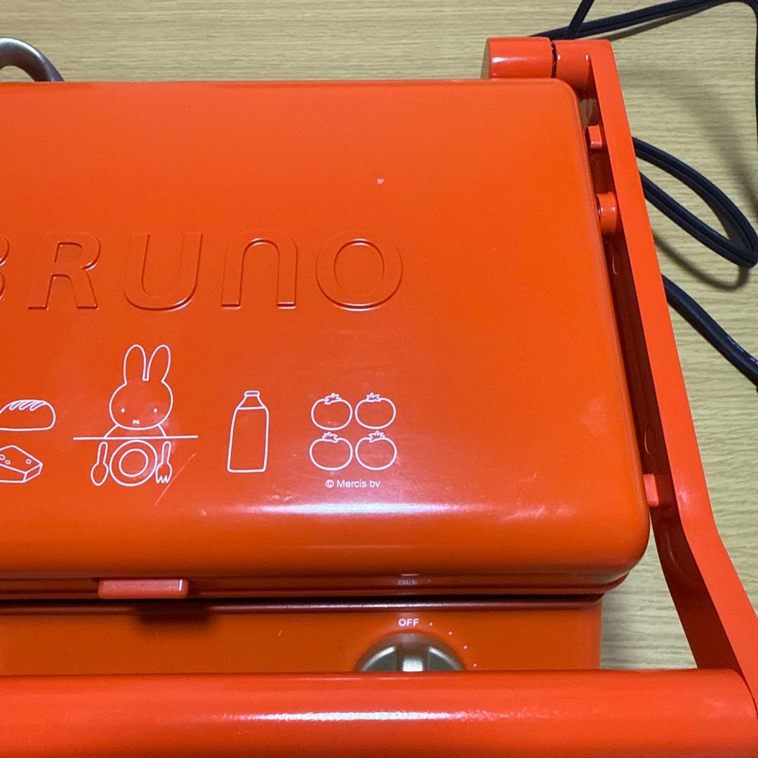 BRUNO グリルサンドメーカー ダブル ミッフィー