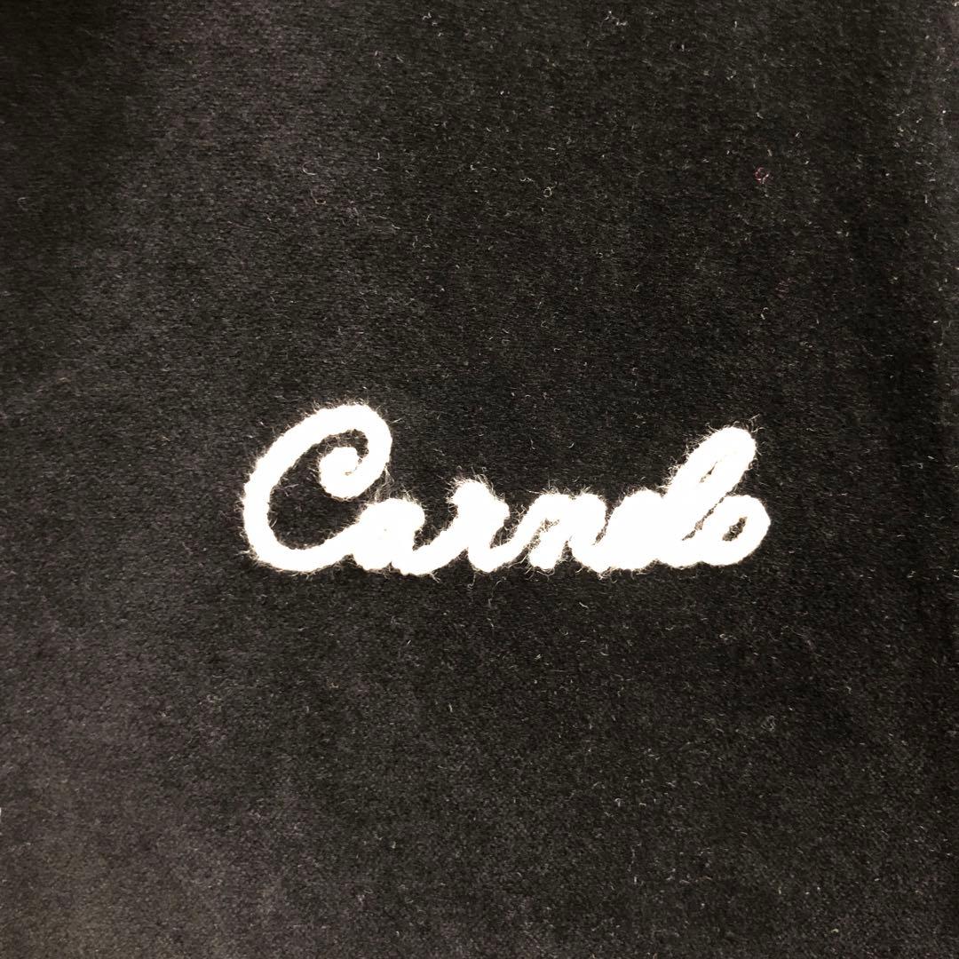 ヒューストン カークラブ刺繍 ベロア別珍 ジャケット スイングトップ ブルゾン