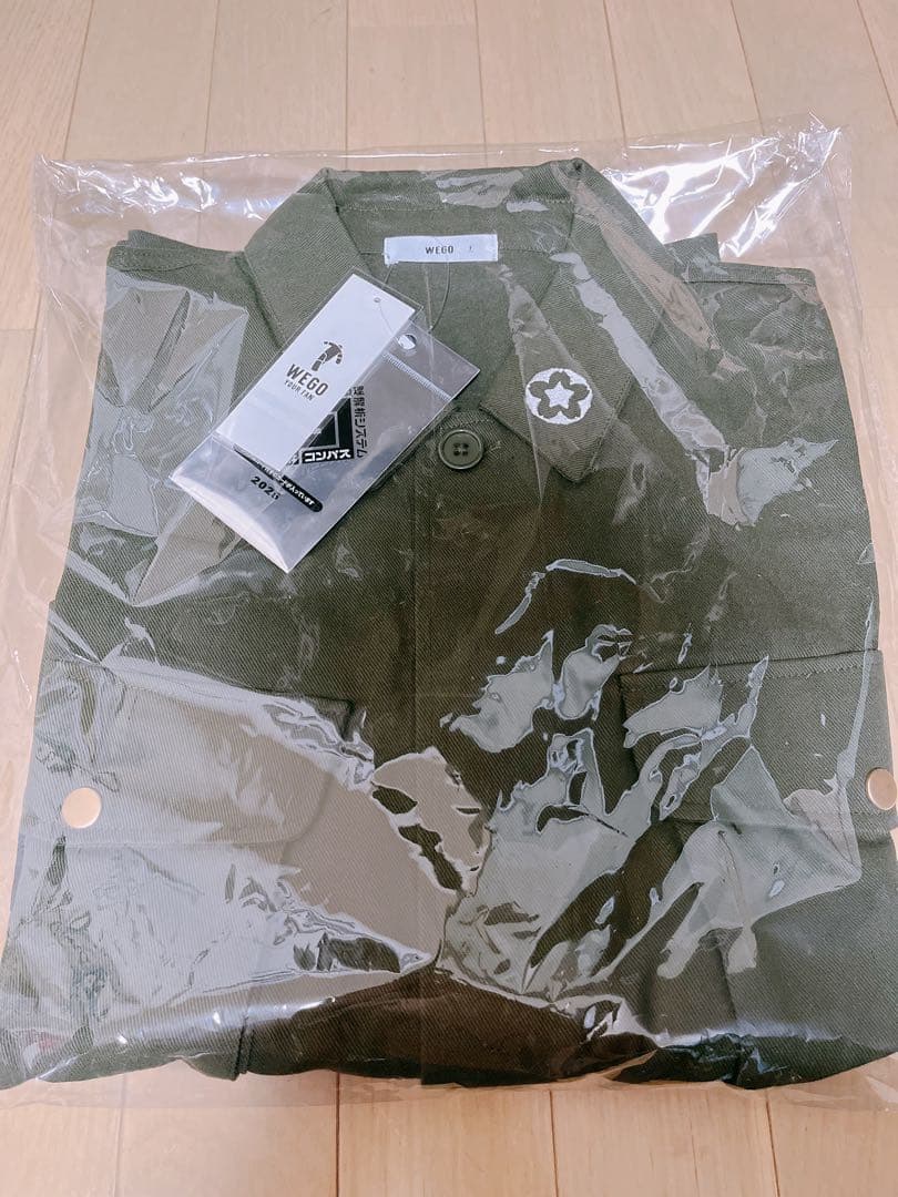 ア*マ様 WEGO ミリタリージャケット オリーブ 桜華忠臣