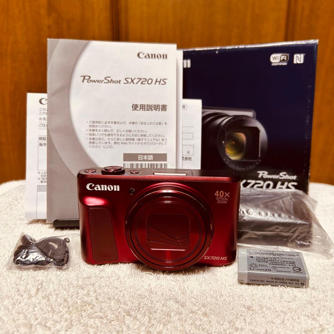 Canon PowerShot SX720HS キヤノン デジタルカメラ