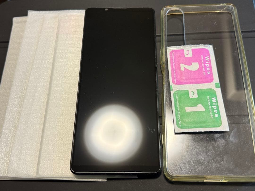 SONY Xperia 1V 512GB 本体 ガラスフィルムx5 ケース付き