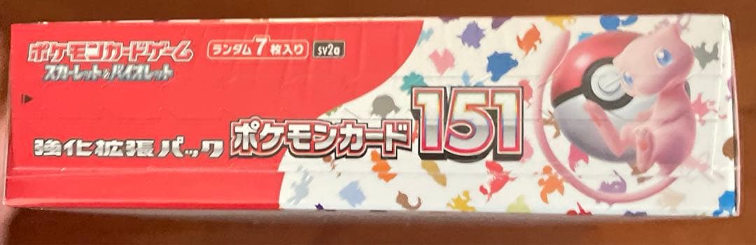 ポケカ　151 シュリンク付き1BOX 箱へこみ有り