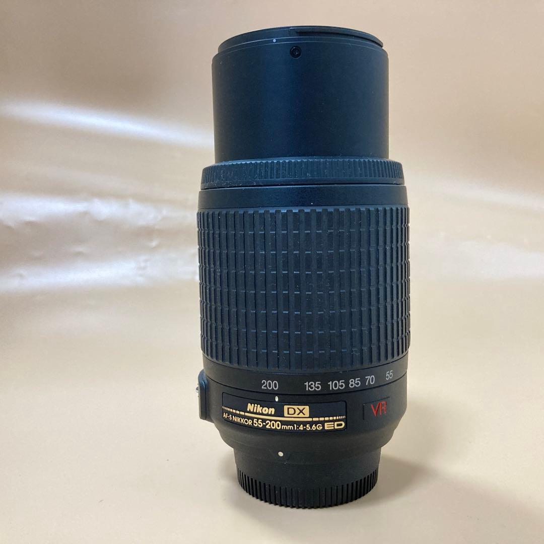 ◆望遠レンズ◆ニコン Nikon AF-S 55-200mm 手振れ補正付き