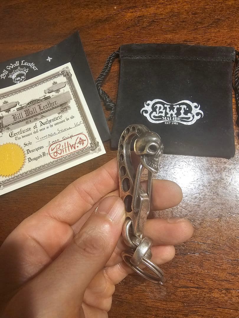 ビルウォールレザー　キーチェーン