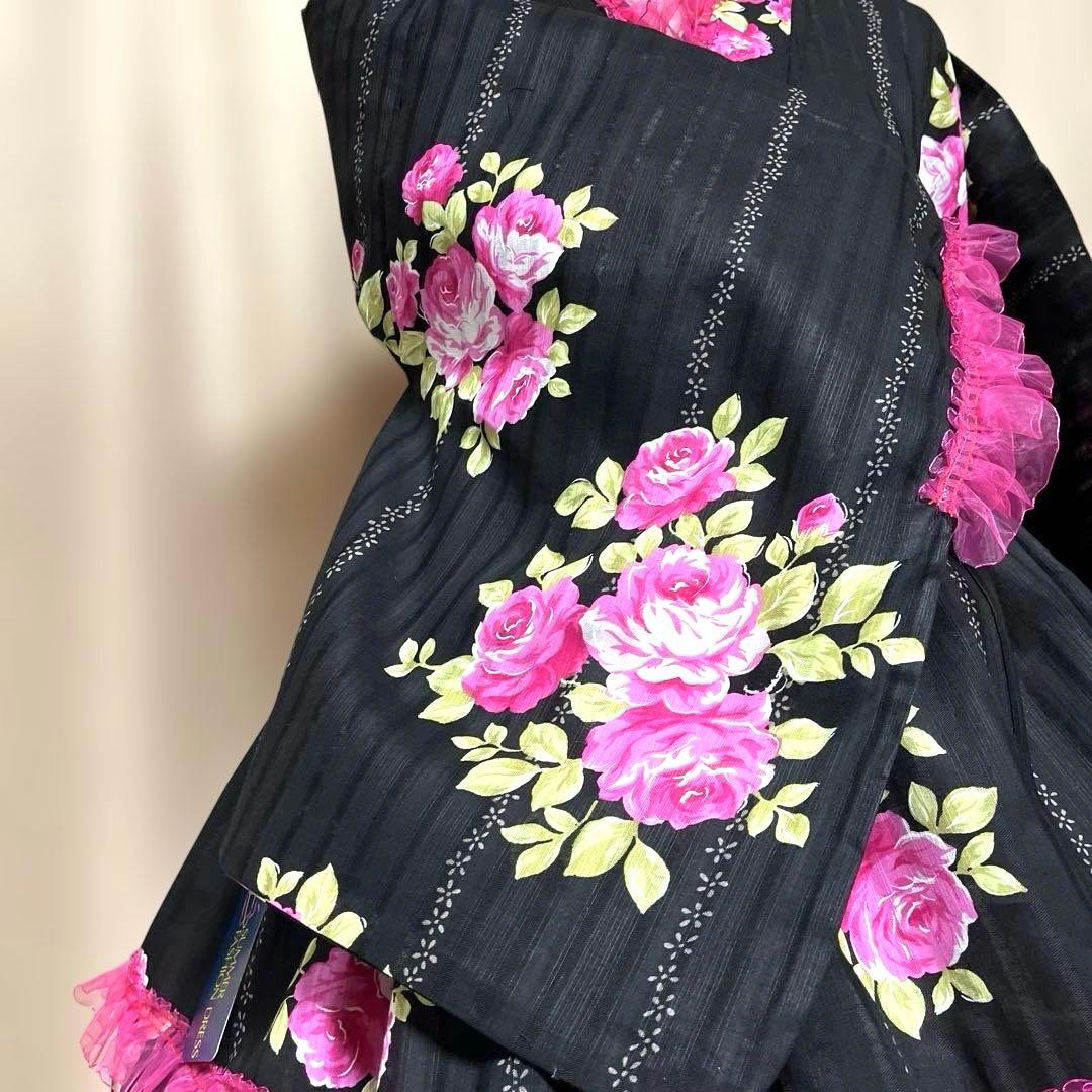 AD⑦浴衣　地雷系　量産型　ドレス　姫ギャル