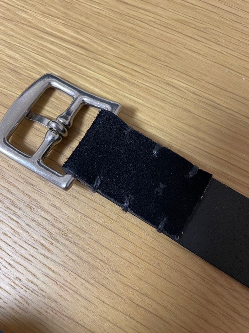 マインデニム　Suede Leather Belt