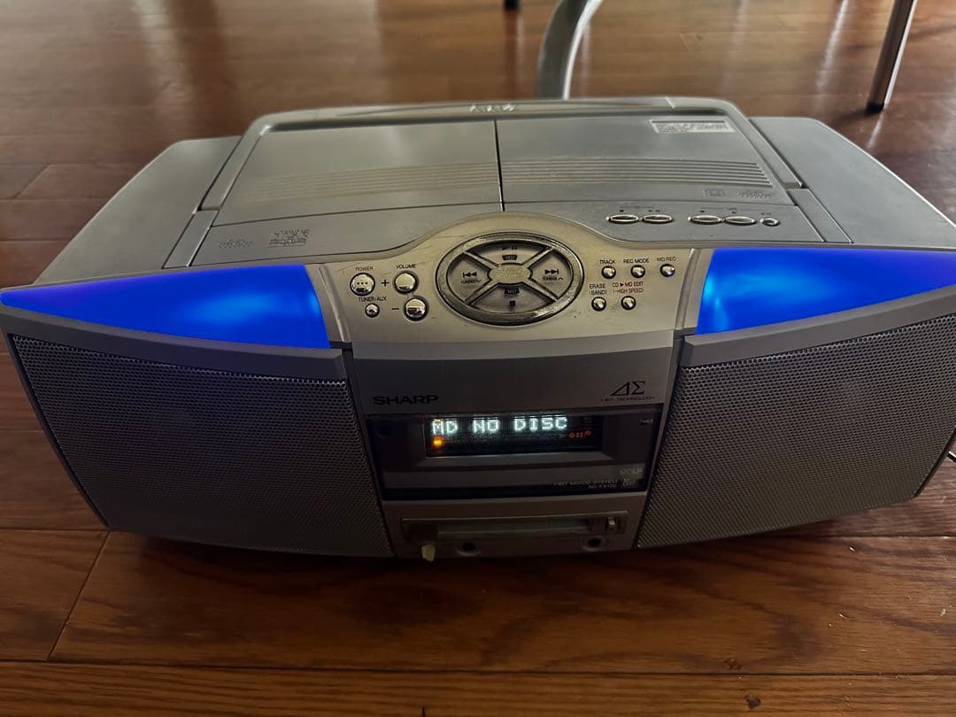 シャープ SHARP ラジカセ CD/MDカ セットテープ ラジオ
