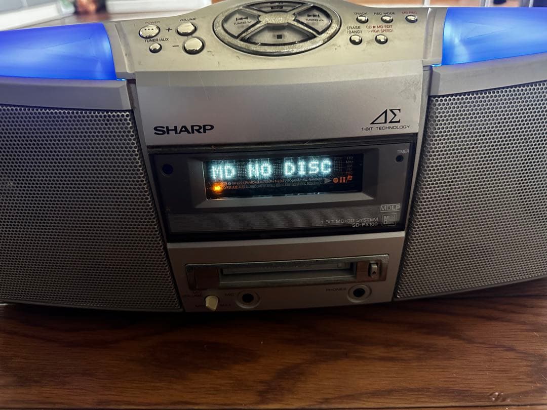 シャープ SHARP ラジカセ CD/MDカ セットテープ ラジオ
