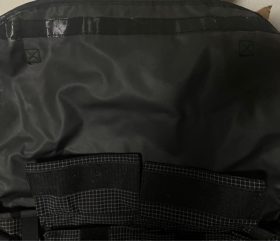 Supreme Box Logo メッセンジャーバッグ 黒 チェック　ビンテージ