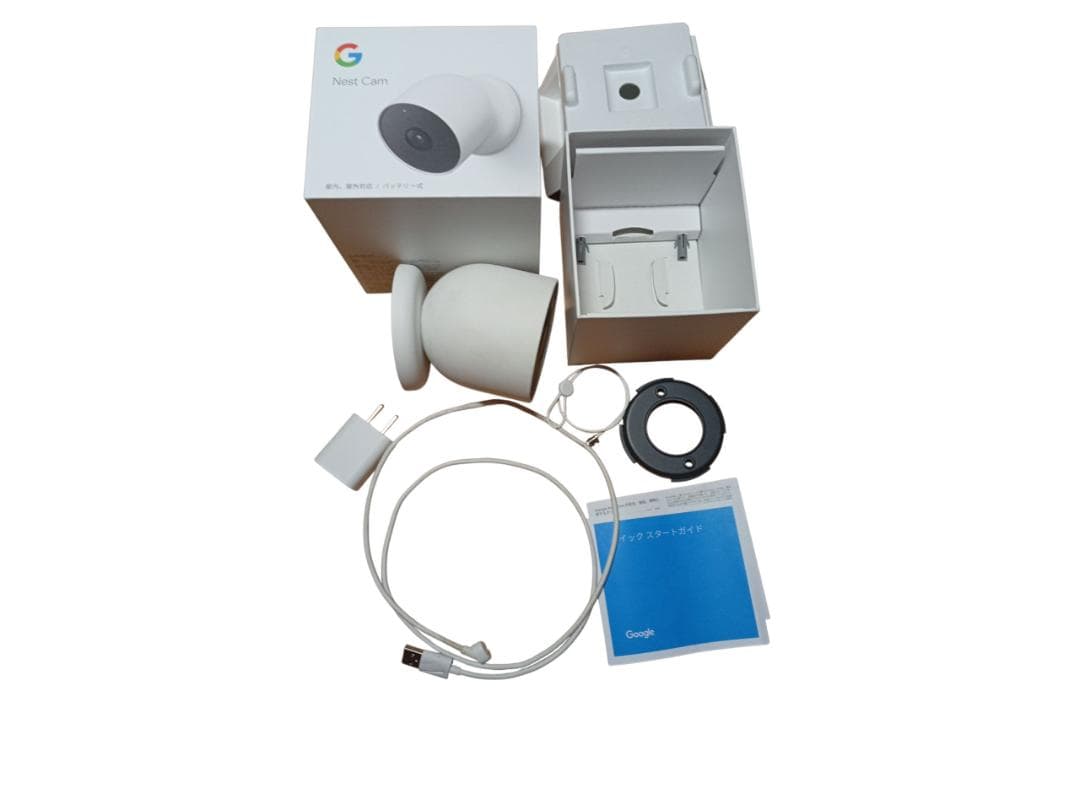 Google Nest Cam 防犯カメラ G3AL9 バッテリー式