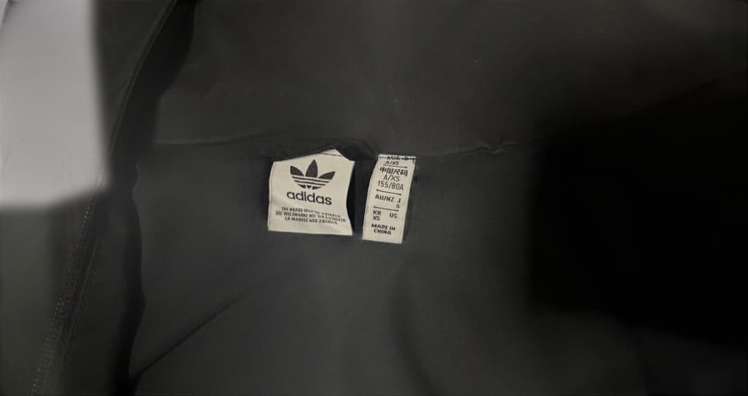 adidas アディダスオーバーサイズトラックジャケットXS