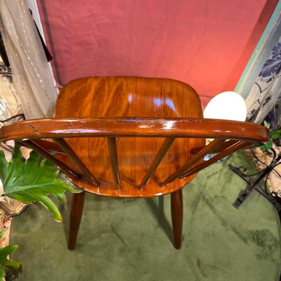 L１　キツツキマーク　ヴィンテージ ヴィンテージ ボーバックチェア