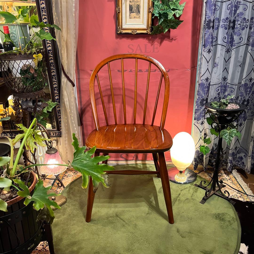 L１　キツツキマーク　ヴィンテージ ヴィンテージ ボーバックチェア