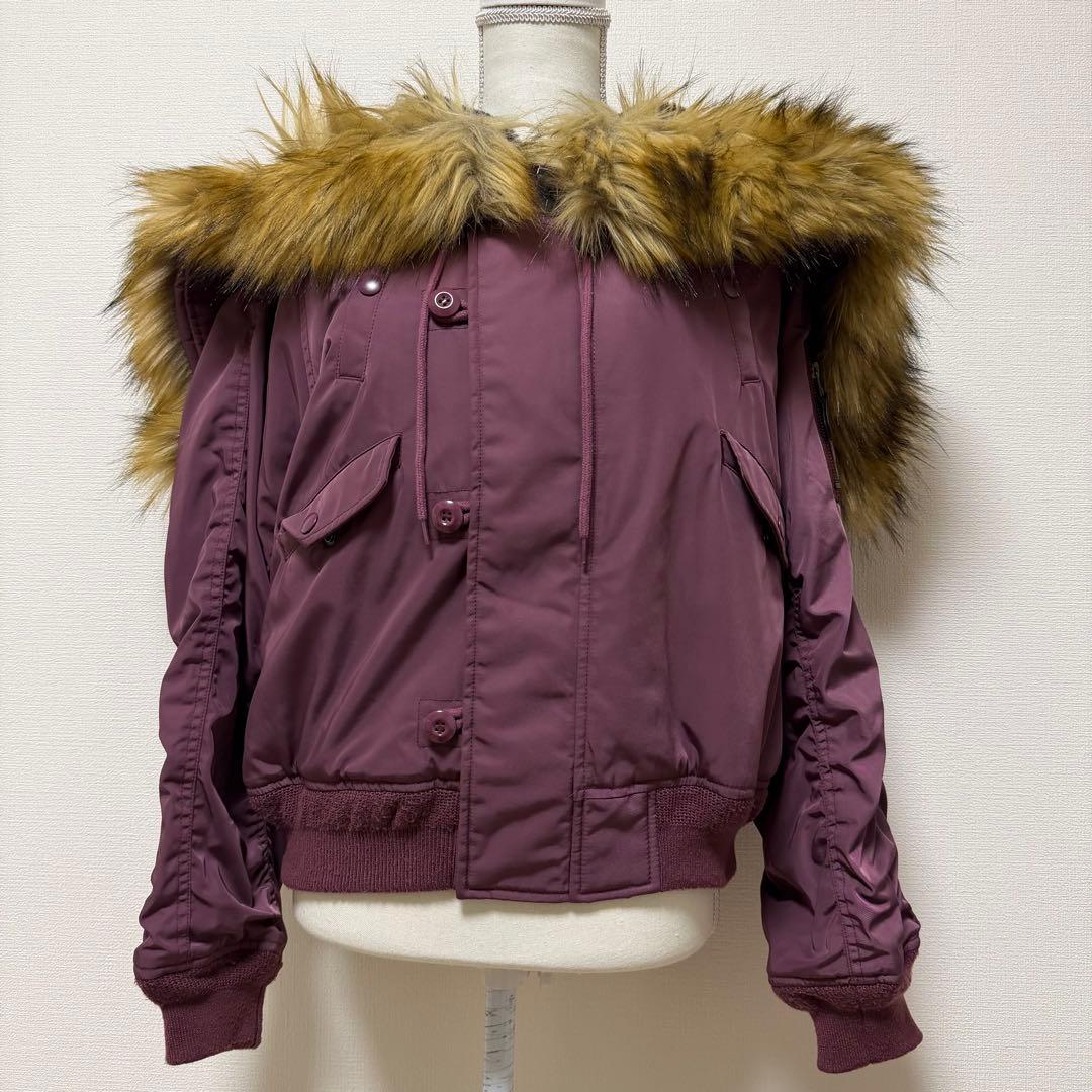 ジャケット・アウター moussy military flight jacket n2b Y2K