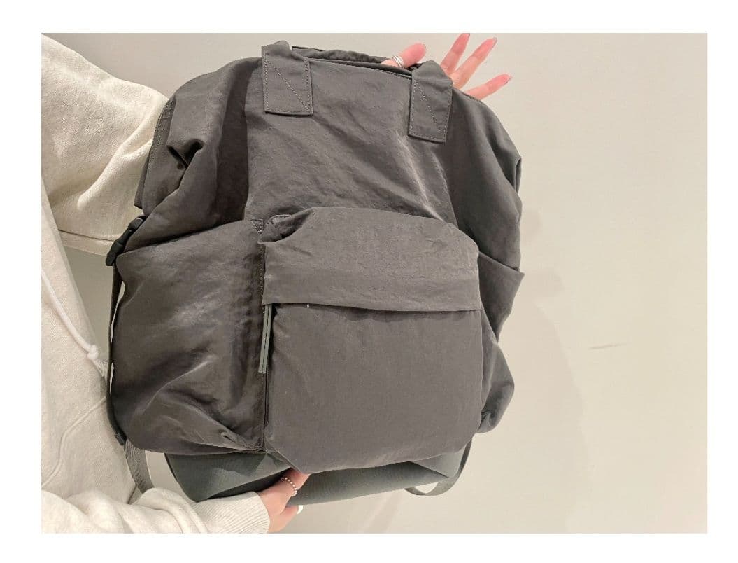 スクラップブック 2way ナイロン リュック トートバッグ バックパック