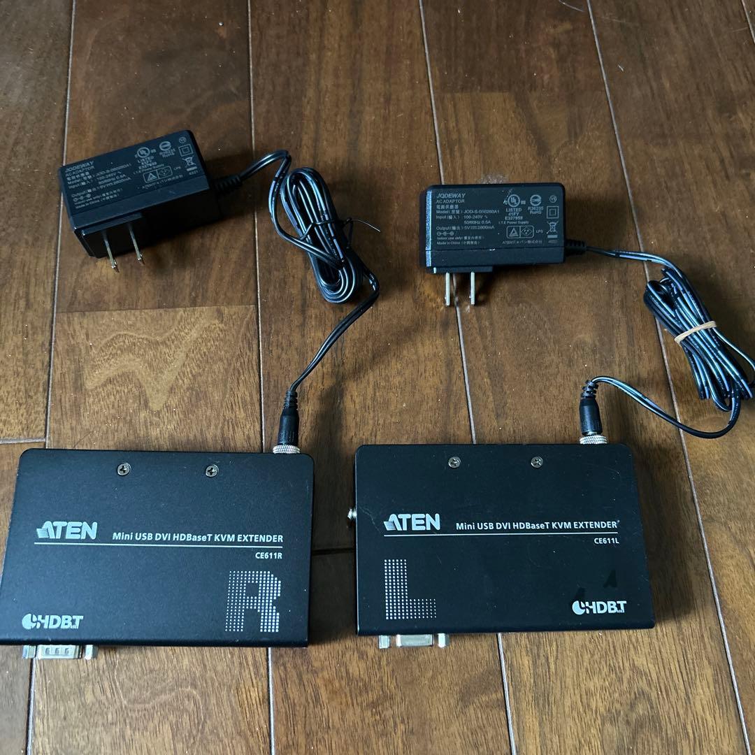 CE611 USB DVI HDBaseT KVM エクステンダー　ATEN製