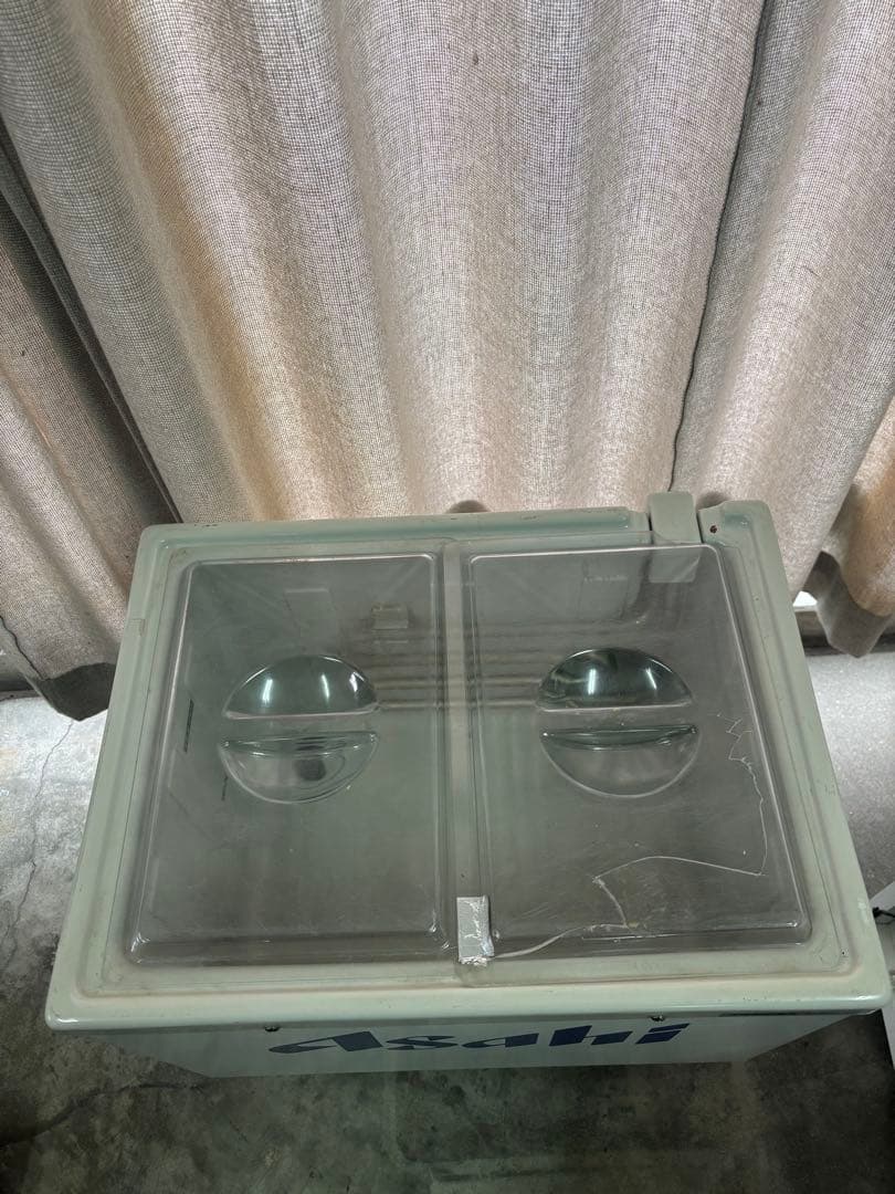 動作品‼️TOSHIBA アサヒビール柄 冷水ショーケース 業務用SW-20LE