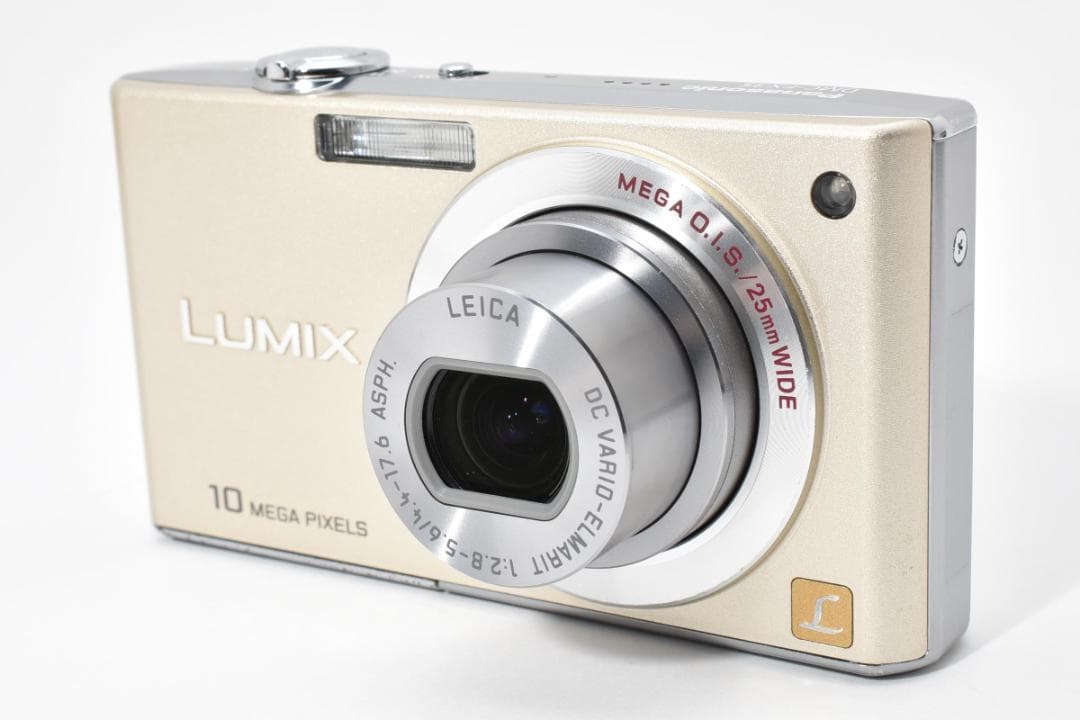 【お値下げ歓迎・美品】Panasonic LUMIX DMC-FX35 ゴールド