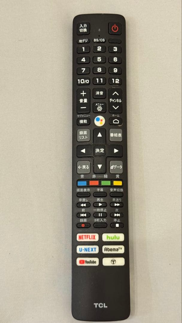 TCL 40V型 液晶テレビ Android TV 40S5200B 2023年