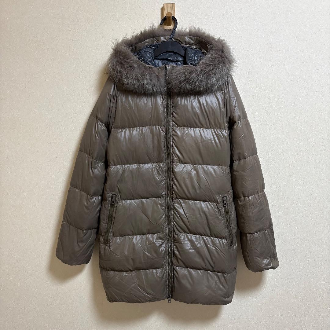 デュベティカ Kappa ダウンコート 42 フォックスファー モカ