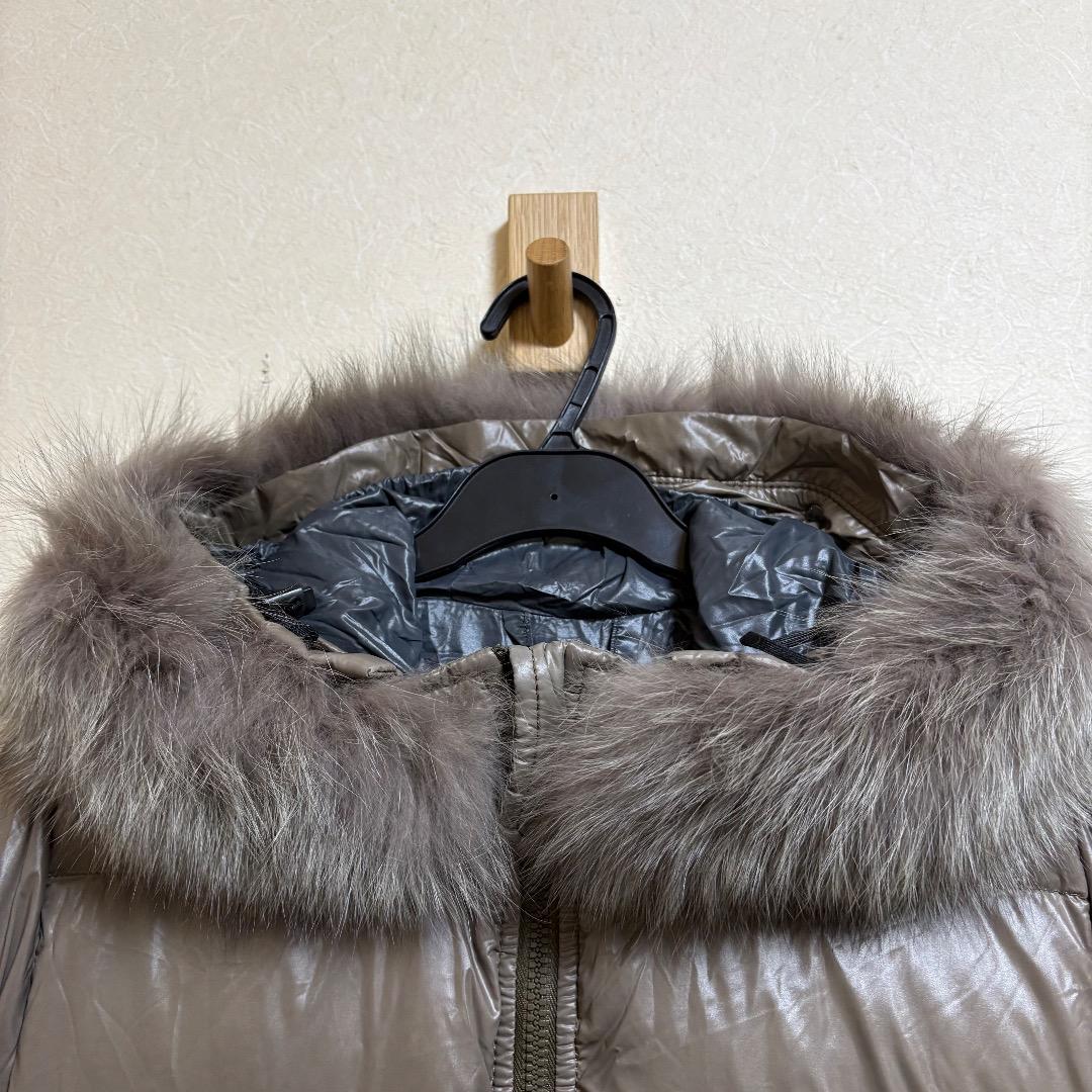 デュベティカ Kappa ダウンコート 42 フォックスファー モカ