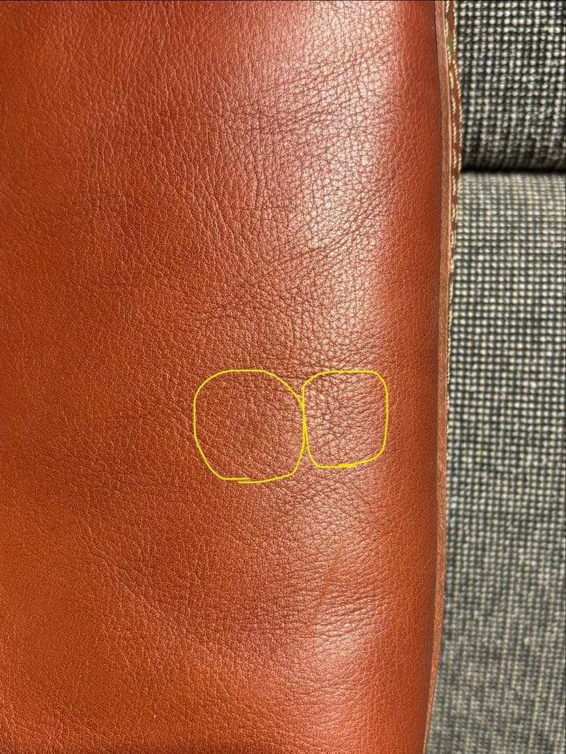 【美品】2回使用　HERZ×mattigeバッグ　トート　チョコ