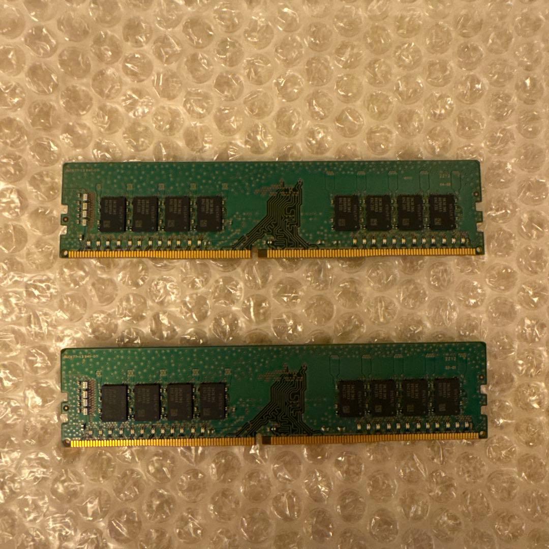 Samsung DDR4-3200メモリー 16GBx2 合計32GB