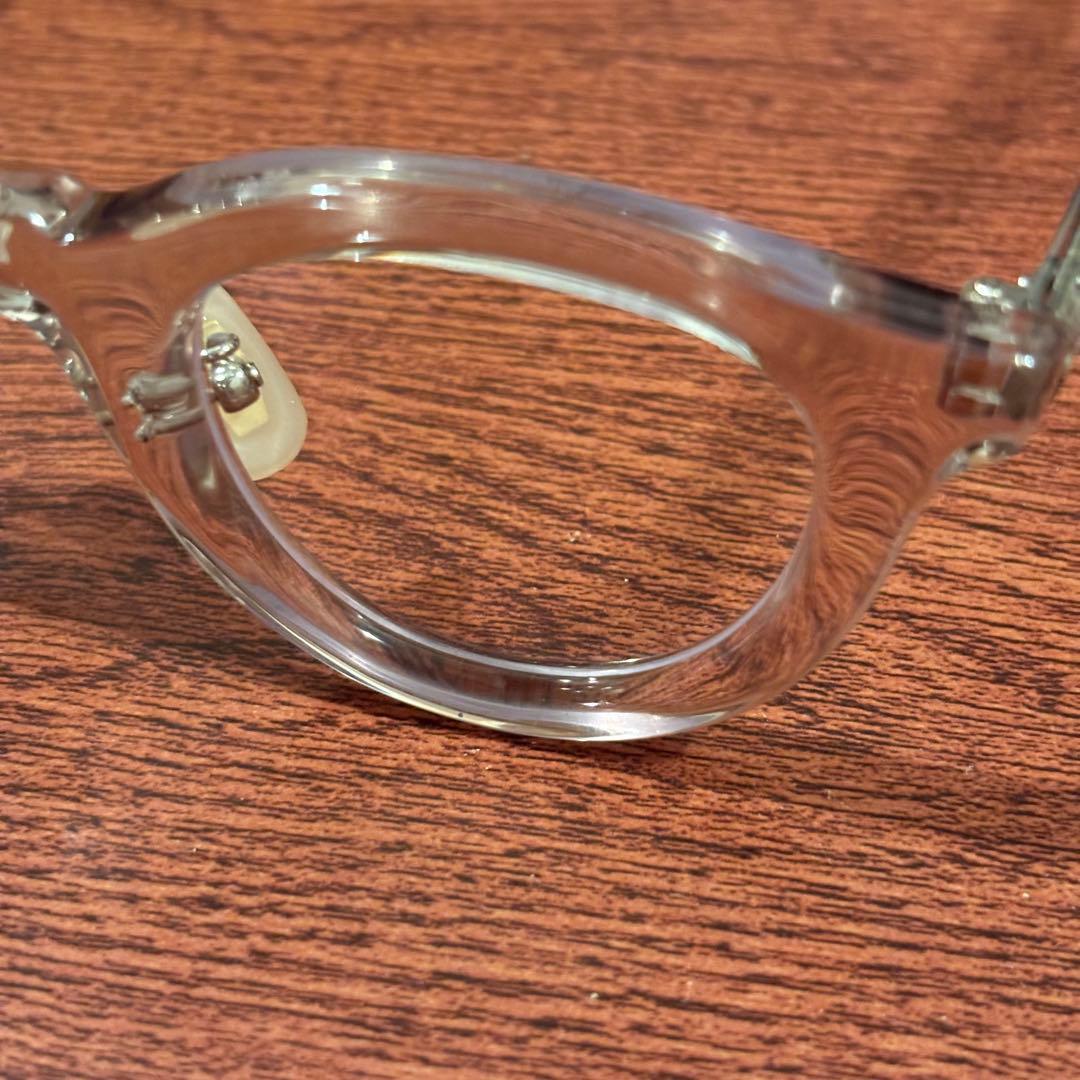 金子眼鏡 クリアメガネ