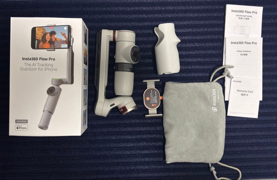 Insta360 Flow Pro スタビライザー 数回使った程度