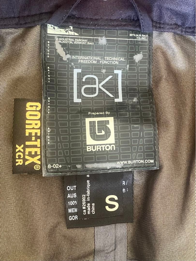 スノーボードウエア BURTON [ak] ジャケット パンツ セットアップ