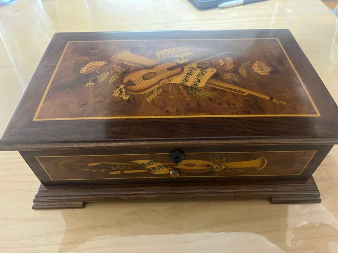 （最終値下げ中）リュージュ　オルゴール　72弁　象嵌